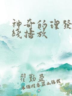神奇的理发店在线播放