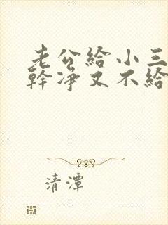 老公给小三断不干净又不给我离婚 老公给小三断不干净又不给我离婚
