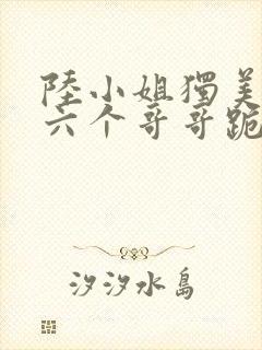 陆小姐独美后,六个哥哥跪求原谅 笔趣阁
