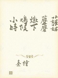 小鸡炖蘑菇什么时候下蘑菇