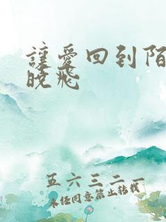 让爱回到陌生吴晓飞
