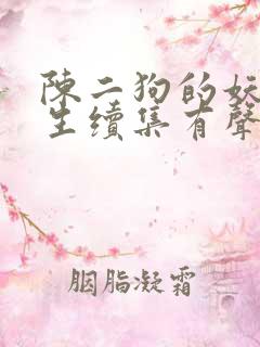 陈二狗的妖孽人生续集有声