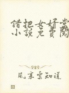 错把女婿当老公小说免费阅读