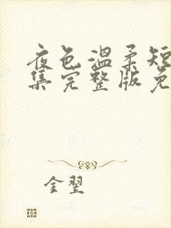夜色温柔短剧全集完整版免费观看