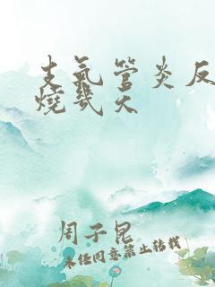 支气管炎反复发烧几天