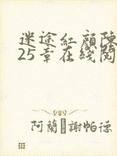 迷途红颜陈梦洁25章在线阅读免费