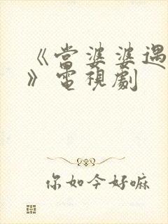 《当婆婆遇上妈》电视剧