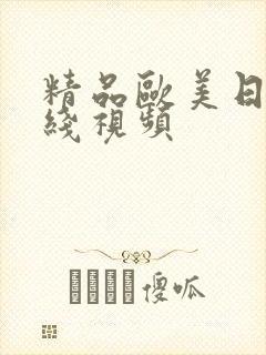 精品欧美日韩在线视频