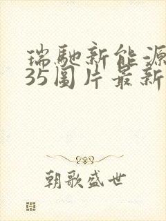 瑞驰新能源ec35图片最新价格