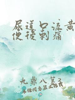 尿道口流黄脓小便后刺痛