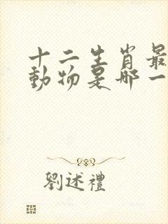 十二生肖最快的动物是哪一个
