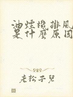 油烟机排风不大是什么原因