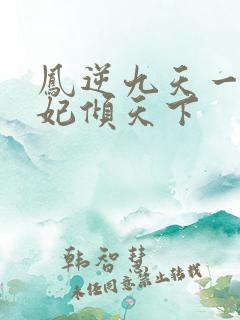 凤逆九天一品毒妃倾天下