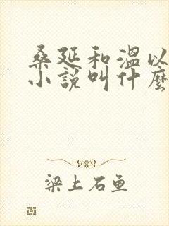 桑延和温以凡的小说叫什么 桑延和温以凡的小说叫什么