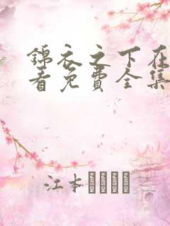 锦衣之下在线观看免费全集