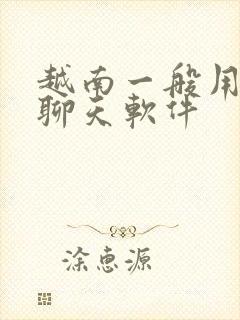越南一般用什么聊天软件
