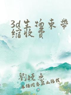 3d生物束带紧缩收费