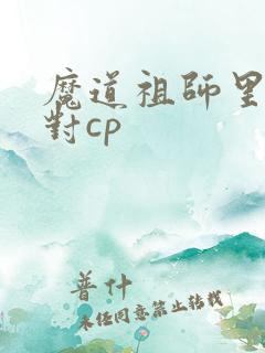 魔道祖师里有几对cp