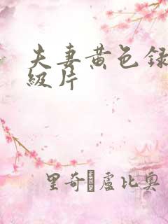 夫妻黄色录像一级片
