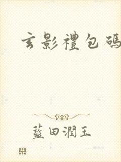 玄影礼包码