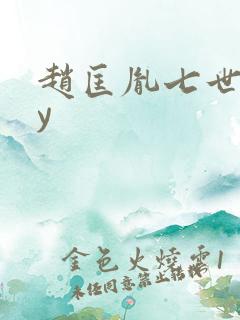 赵匡胤七世孙赵y