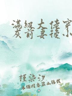 满级大佬穿成炮灰前妻后小说