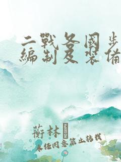 二战各国步兵班编制及装备