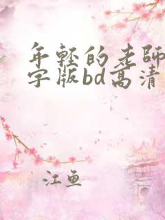 年轻的老师6中字版bd高清