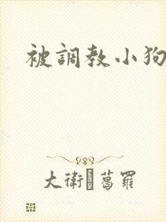 被调教小狗小说