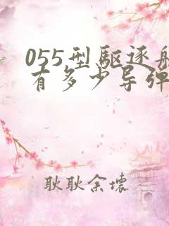 055型驱逐舰有多少导弹发射井