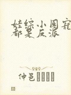 娃综小团宠全家都是反派