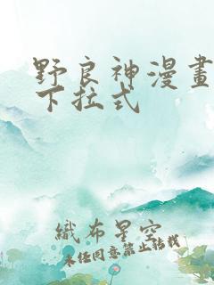 野良神漫画免费下拉式