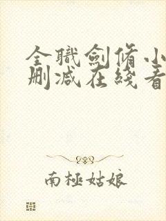 全职剑修小说未删减在线看
