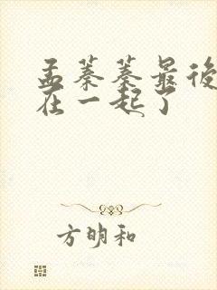 孟蓁蓁最后和谁在一起了