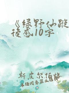 《绿野仙踪》读后感10字