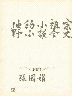他的小祖宗甜又野小说全文阅读
