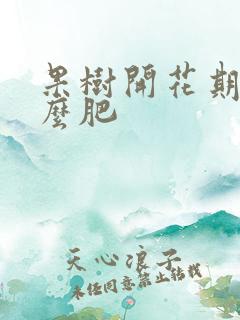 果树开花期施什么肥 果树开花期施什么肥