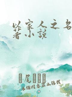以家人之名的原著小说