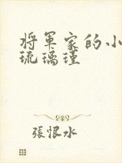 将军家的小娇妻琉璃瑾