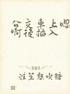 公交车上嗯嗯啊啊后插入