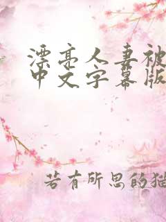 漂亮人妻被强中中文字幕版