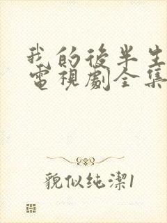 我的后半生续集电视剧全集在线观看