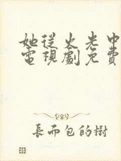 她从火光中走来电视剧免费观看全集