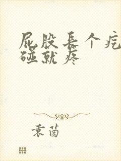 屁股长个疙瘩一碰就疼