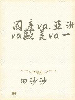 国产va.亚洲va欧美va一