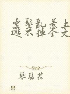 云鬓乱惹上权臣逃不掉全文
