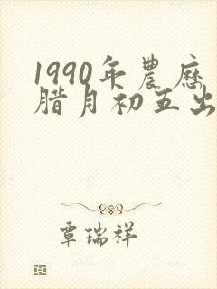 1990年农历腊月初五出生命运 1990年农历腊月初五出生命运