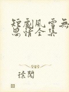 短剧风雪无尽相思情全集
