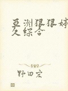 亚洲狠狠婷婷久久综合