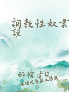 调教性奴隶h小说